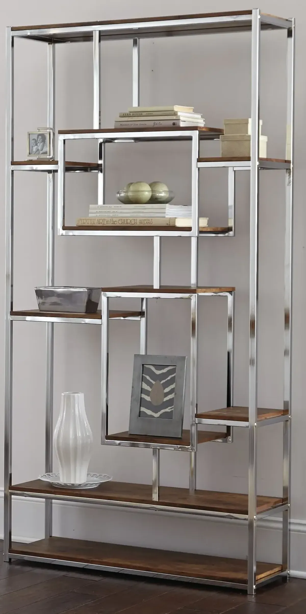 Steve Silver Co. Alize Driftwood Bookcase