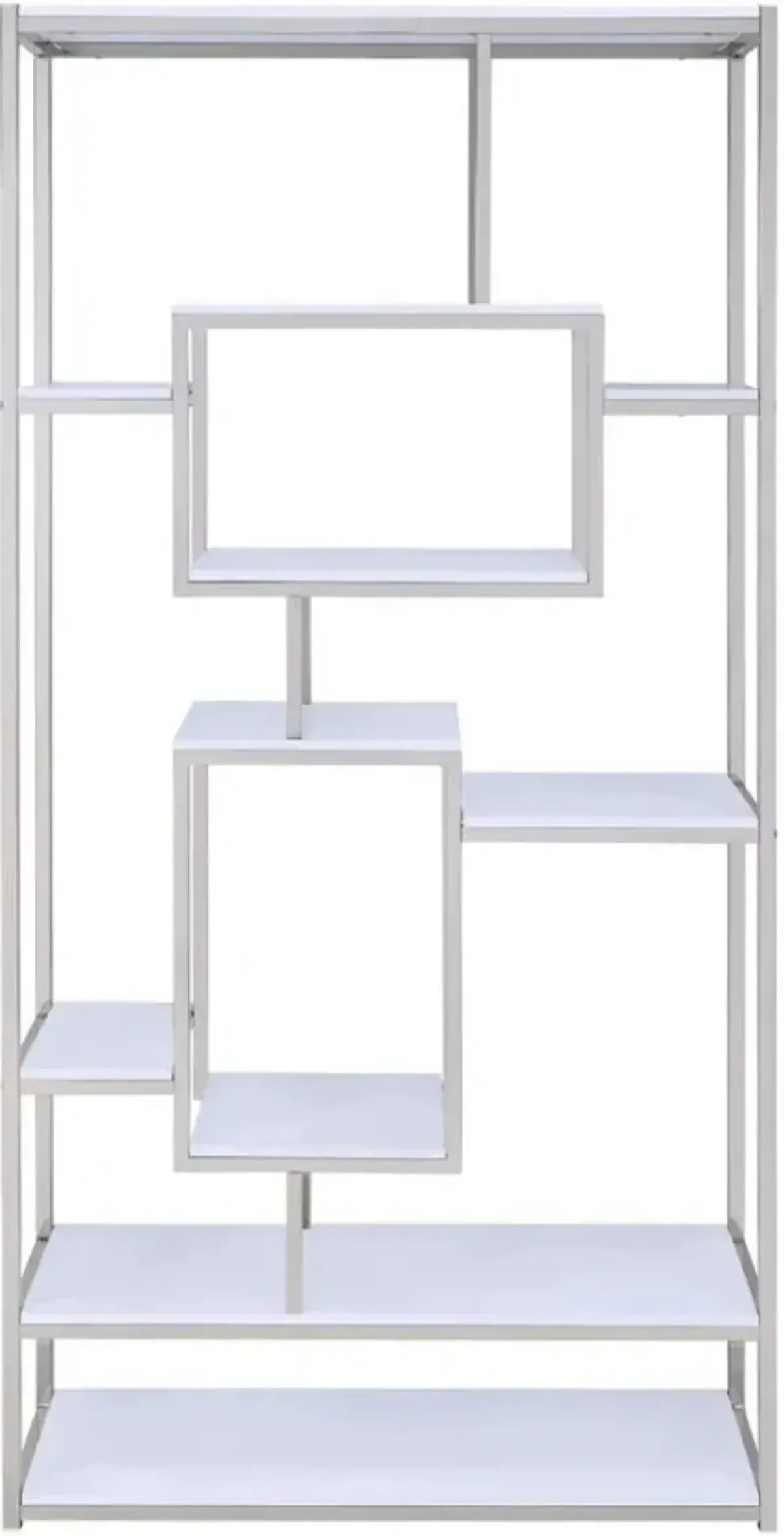 Steve Silver Co. Alize White Bookshelf
