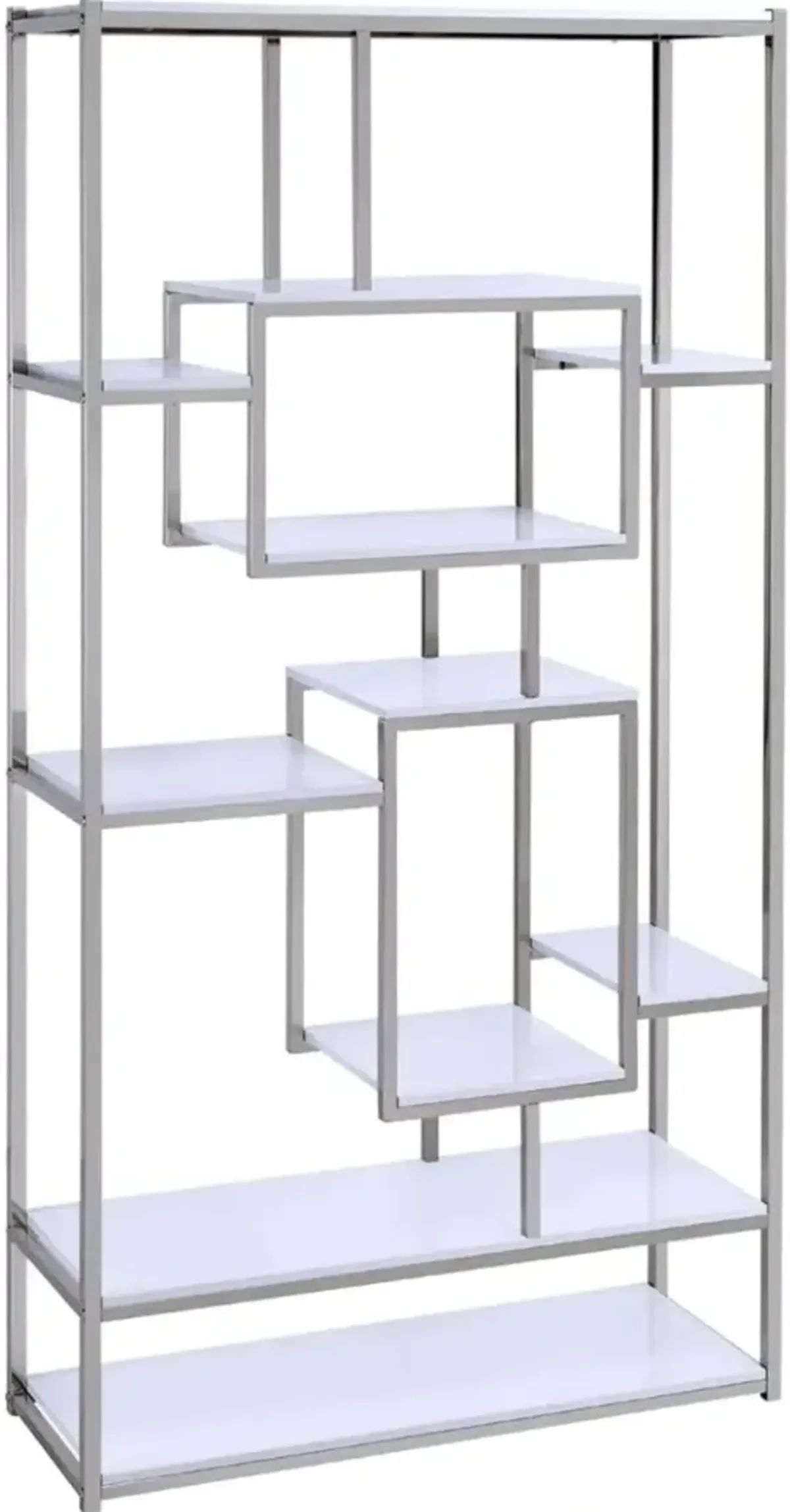 Steve Silver Co. Alize White Bookshelf