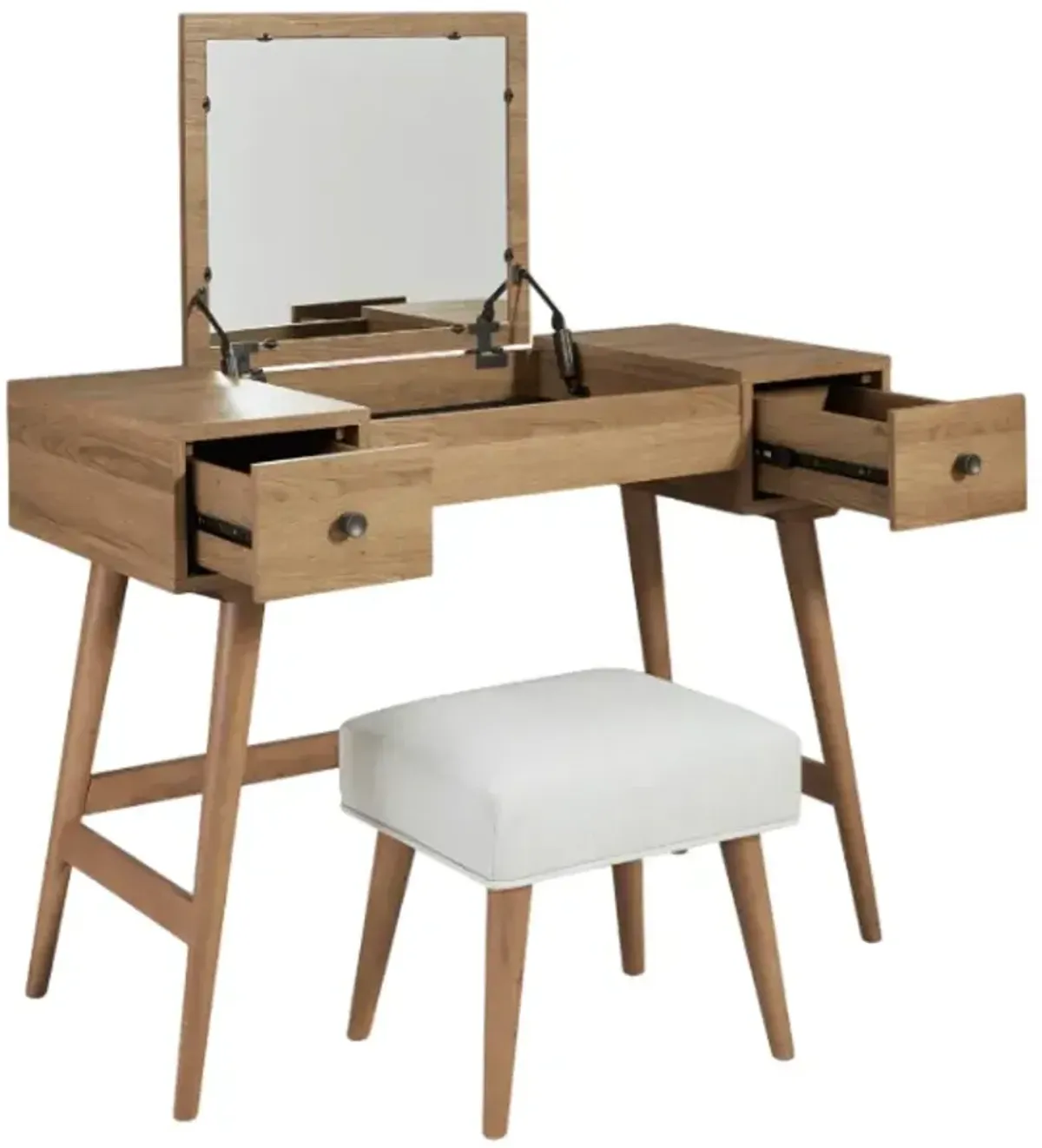 Signature Design by Ashley® Thadamere 2-Piece Light Brown Vanity Set