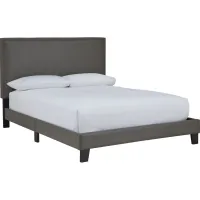 Signature Design by Ashley® Mesling Gray Queen Upholstered Bed