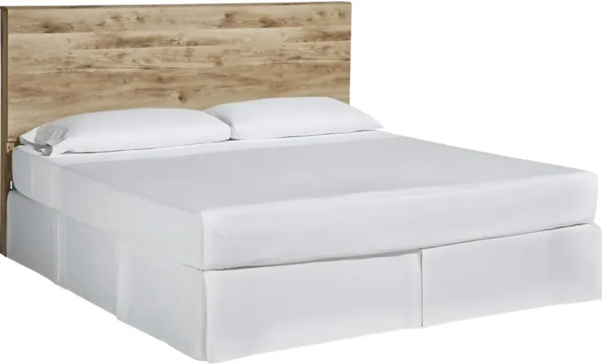 Signature Design by Ashley® Hyanna Tan King Panel Headboard