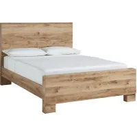 Signature Design by Ashley® Hyanna Tan Queen Panel Bed