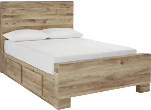 Signature Design by Ashley® Hyanna Tan Brown Youth Full Storage Panel Bed