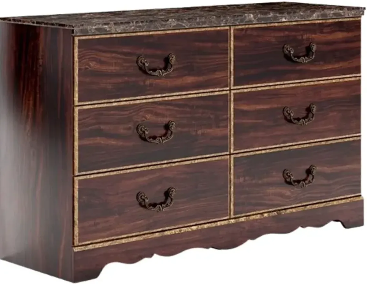 Signature Design by Ashley® Glosmount Reddish Brown Dresser