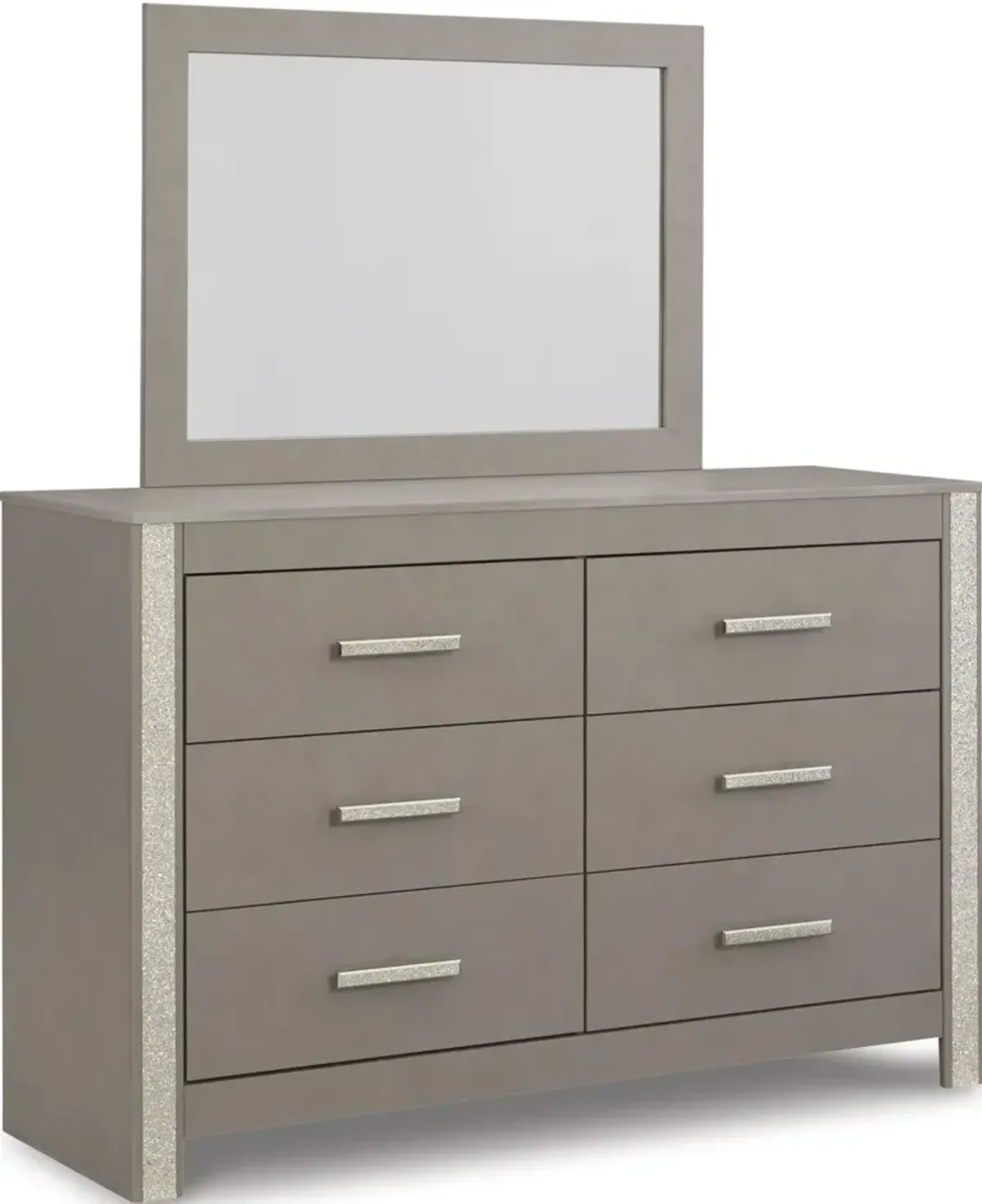 Signature Design by Ashley® Surancha Gray Dresser and Mirror