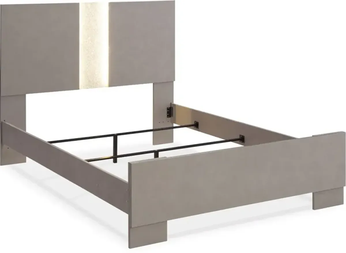 Signature Design by Ashley® Surancha Gray Full Panel Bed