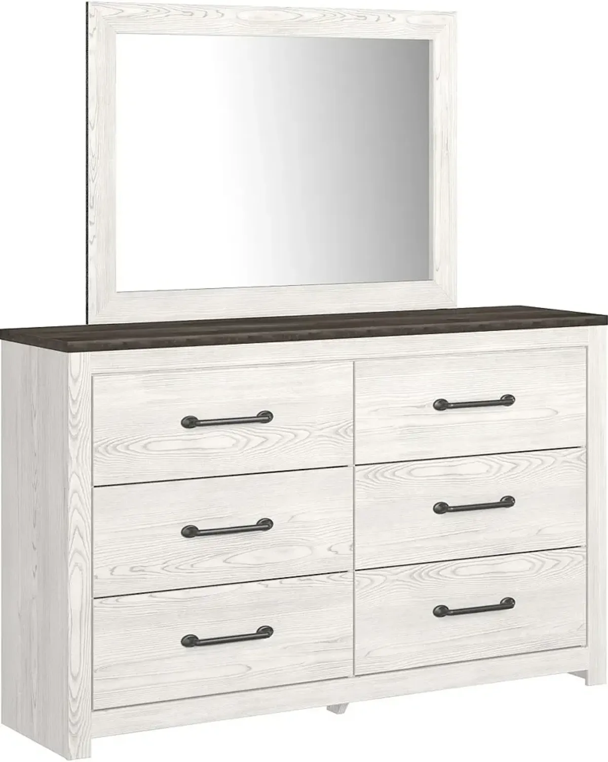 Signature Design by Ashley® Gerridan White Dresser and Mirror Set