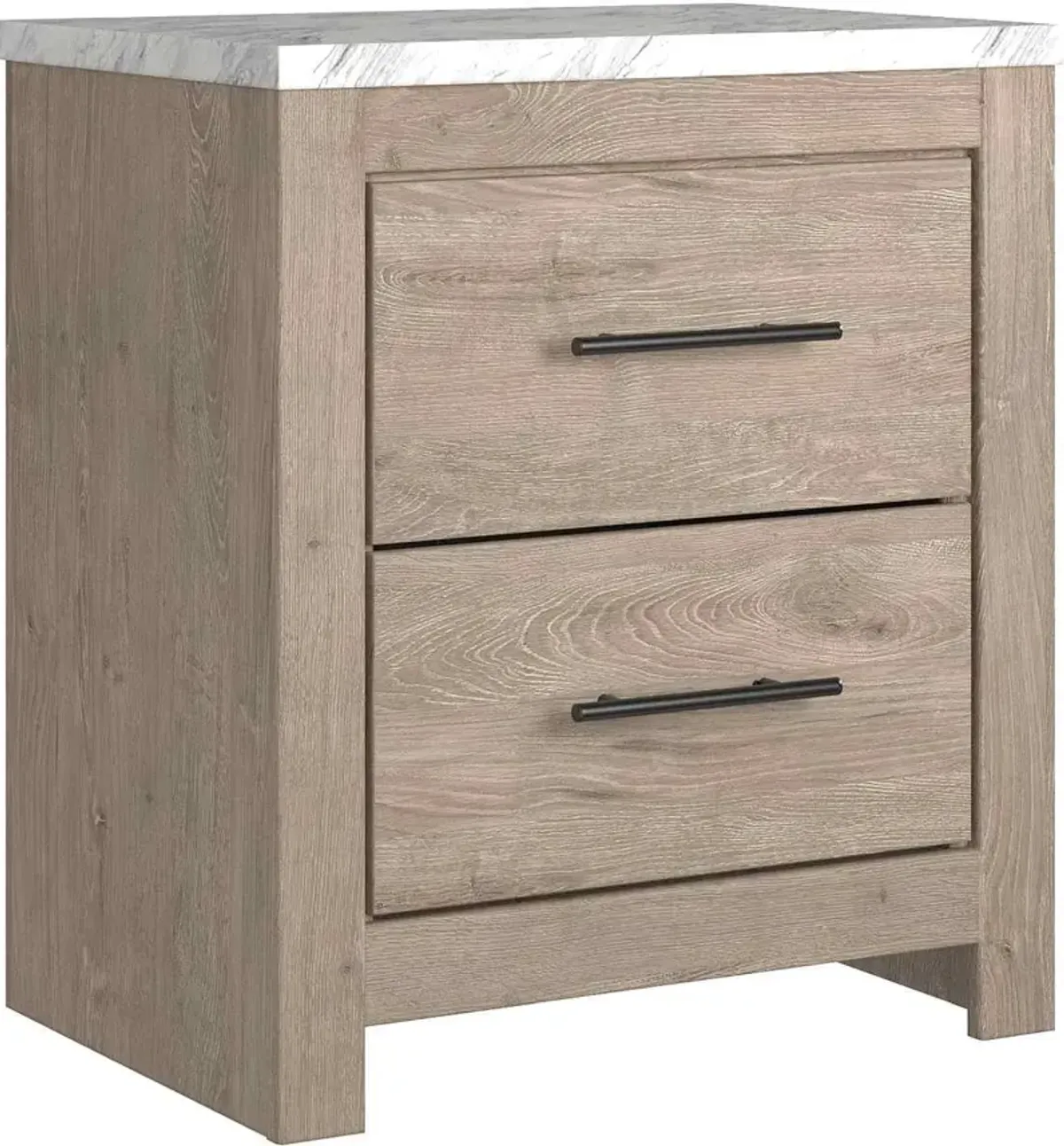 Signature Design by Ashley® Senniberg Light Brown/White Nightstand