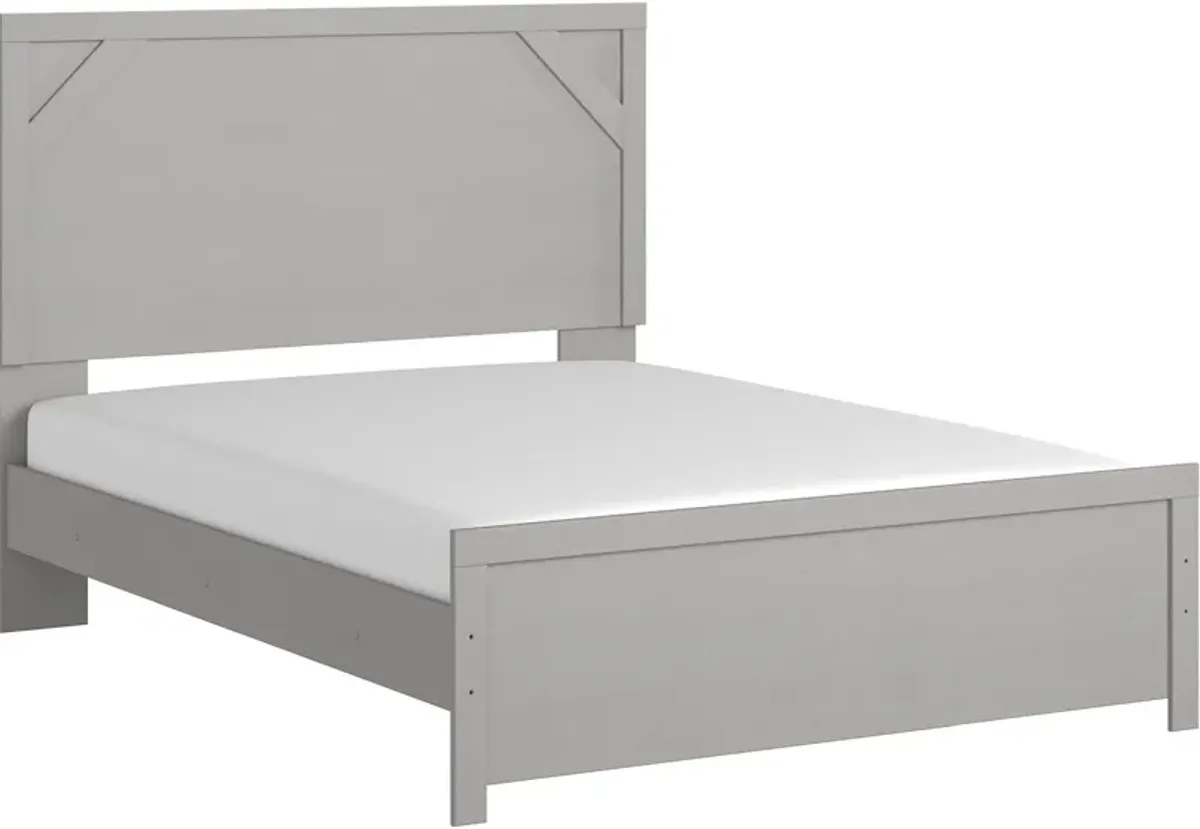 Signature Design by Ashley® Cottonburg Dove Gray Queen Panel Bed