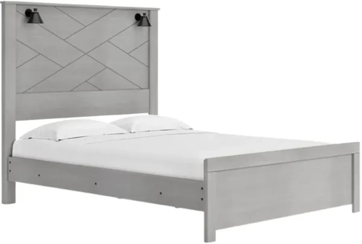 Signature Design by Ashley® Cottonburg Light Gray Queen Panel Bed
