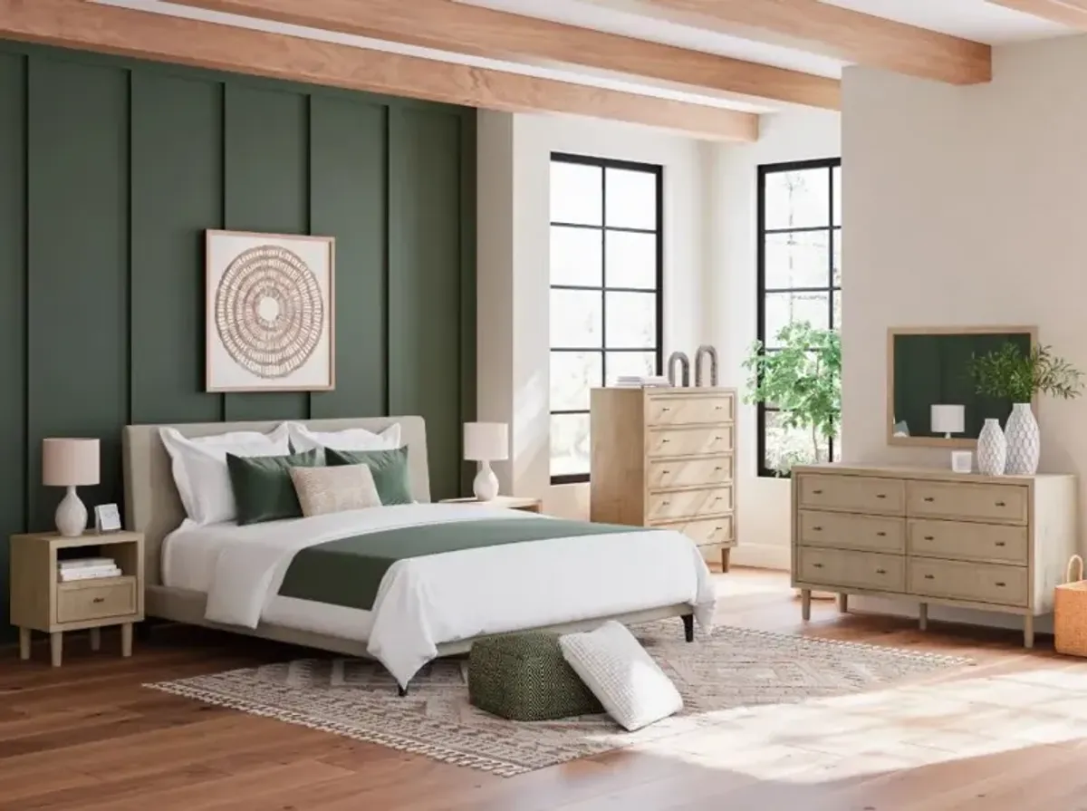 Signature Design by Ashley® Cielden Tan Bedroom Mirror