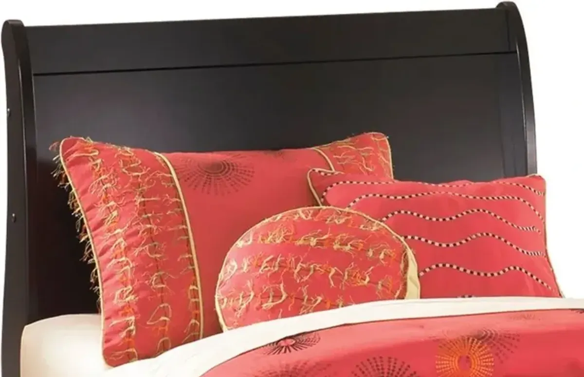 Signature Design by Ashley® Huey Vineyard Black Full Sleigh Headboard