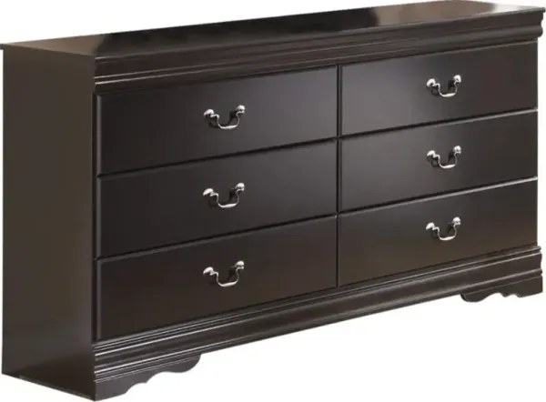Signature Design by Ashley® Huey Vineyard Black Dresser and Mirror