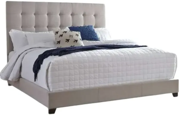 Signature Design by Ashley® Dolante Beige King Upholstered Panel Bed