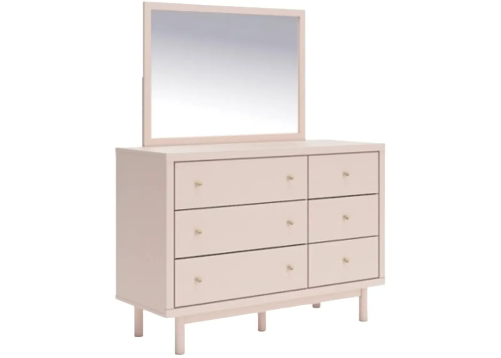 Signature Design by Ashley® Wistenpine Blush Dresser and Mirror