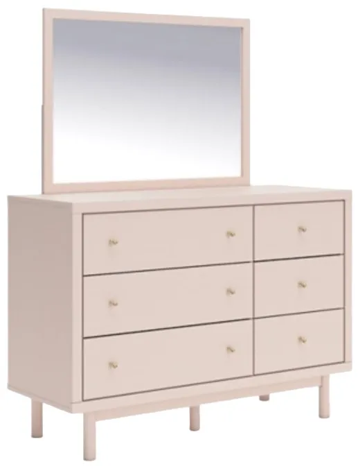 Signature Design by Ashley® Wistenpine Blush Dresser and Mirror