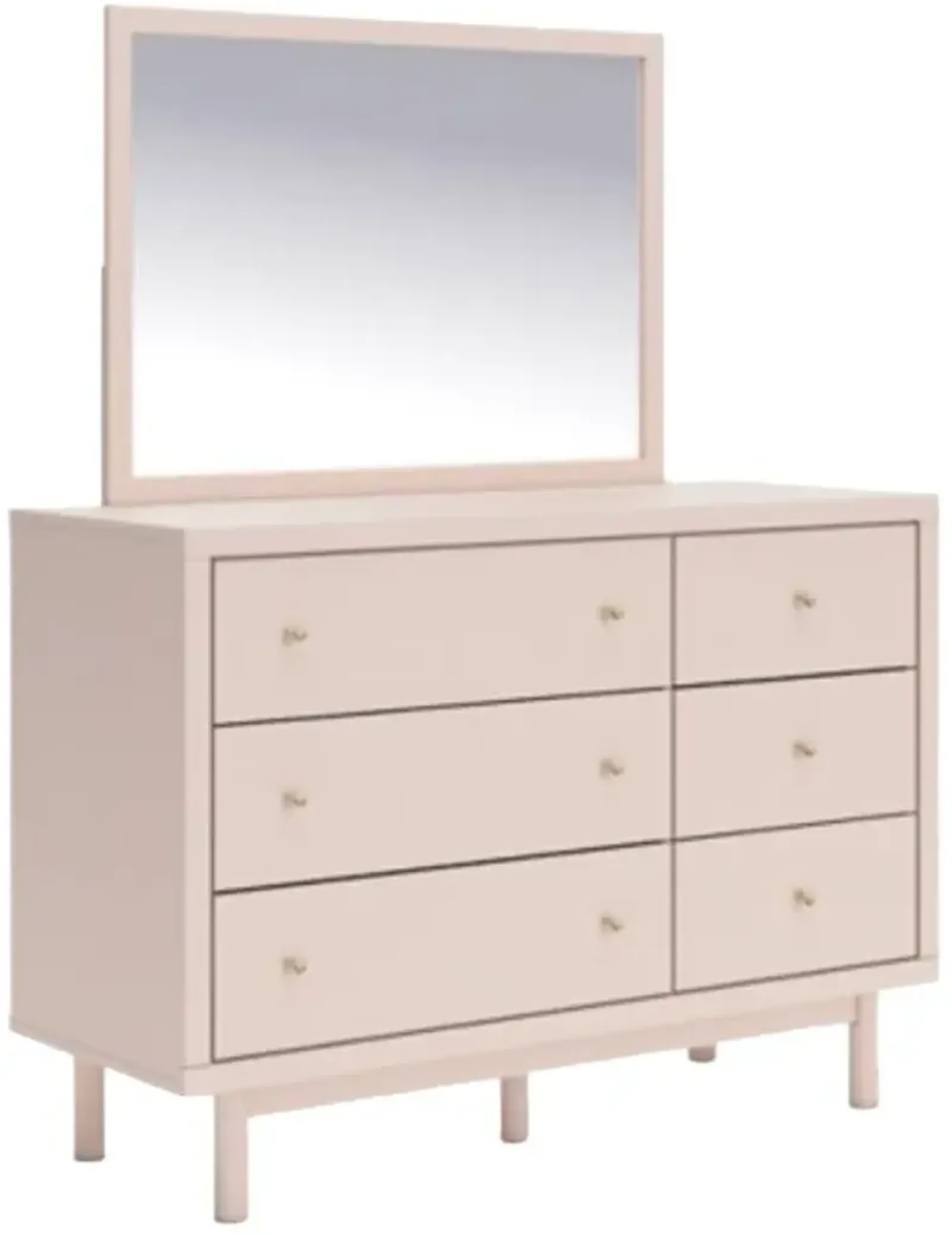 Signature Design by Ashley® Wistenpine Blush Dresser and Mirror