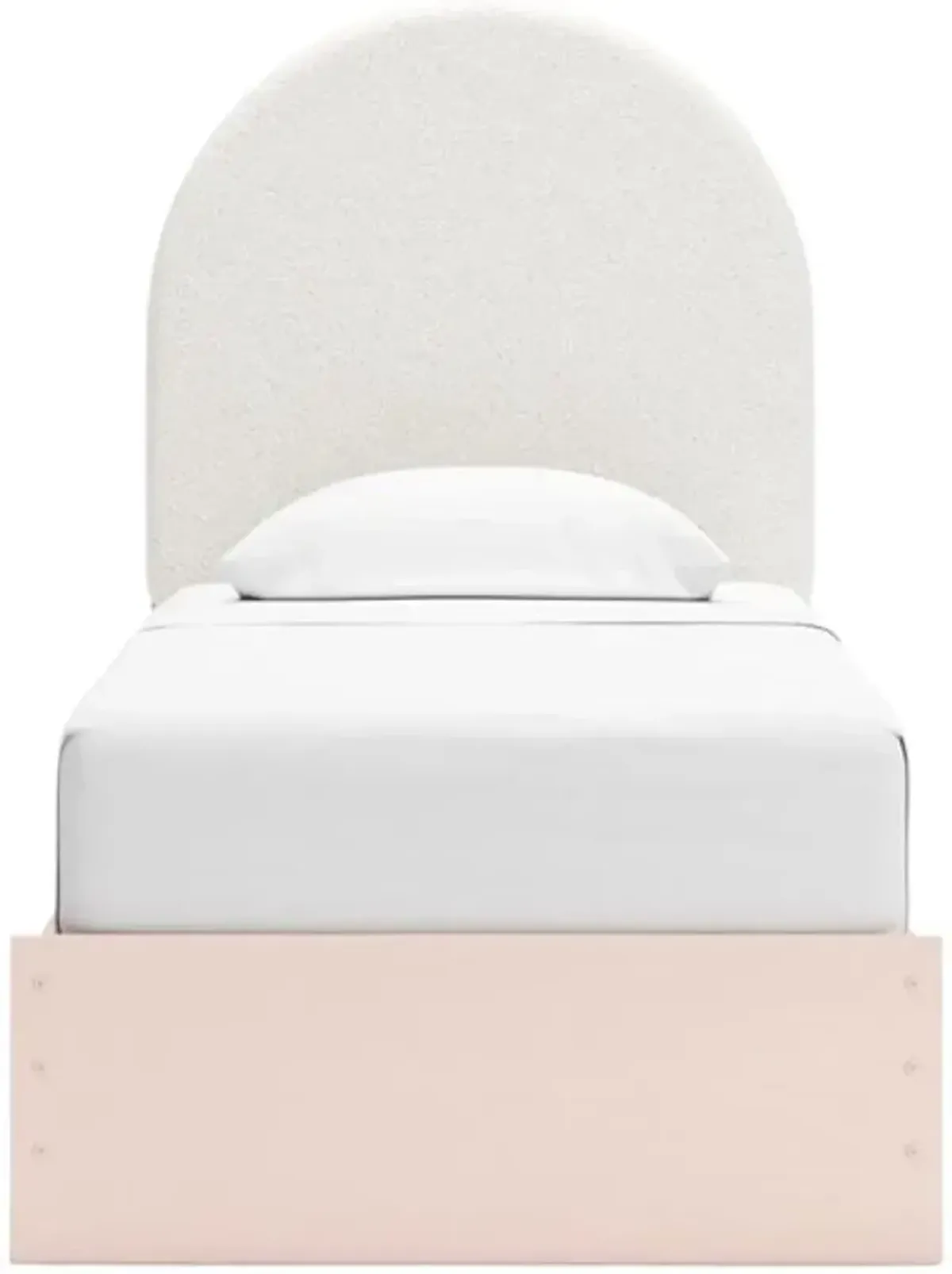 Signature Design by Ashley® Wistenpine Blush Twin 2-Drawer Upholstered Panel Bed 