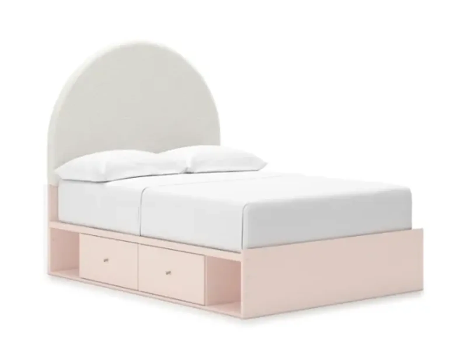 Signature Design by Ashley® Wistenpine Blush Full Upholstered Panel Bed with Storage