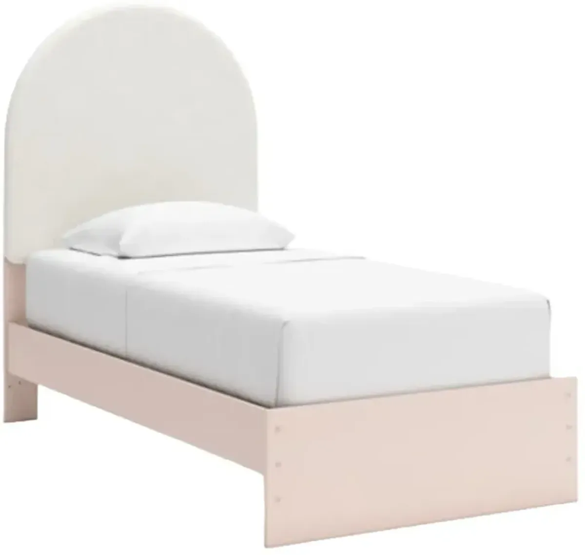 Signature Design by Ashley® Wistenpine Blush Twin Upholstered Panel Bed