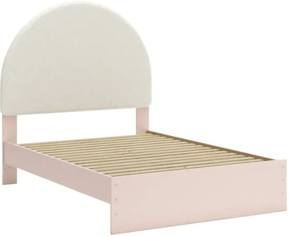 Signature Design by Ashley® Wistenpine Blush Youth Full Upholstered Panel Bed