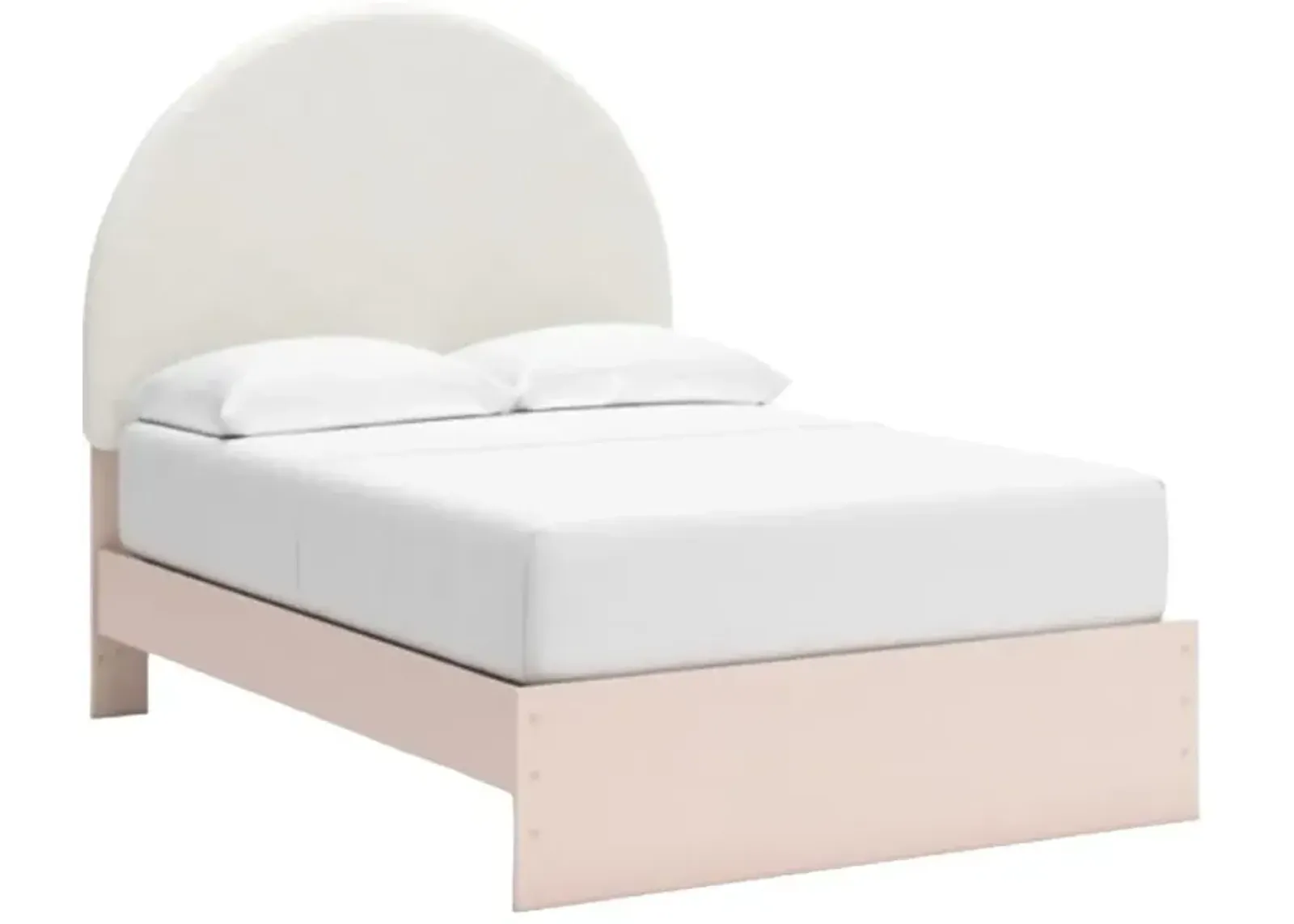 Signature Design by Ashley® Wistenpine Blush Full Upholstered Panel Bed