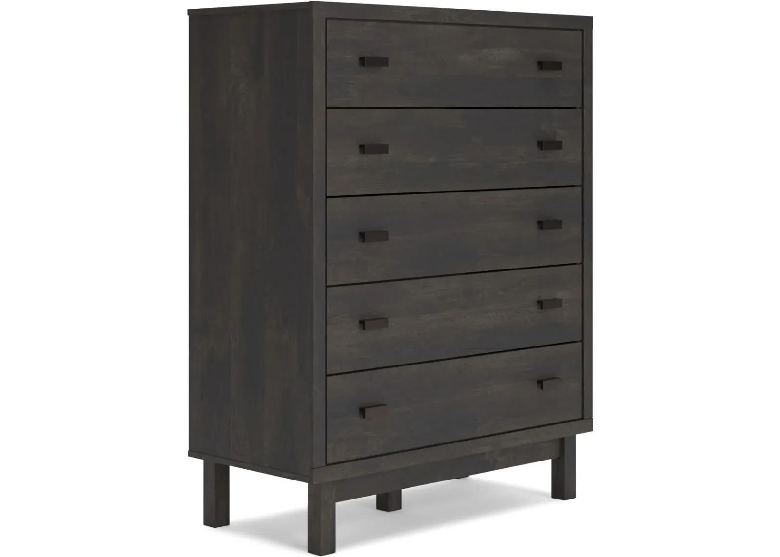 Signature Design by Ashley® Toretto Rustic Charcoal Wide Chest of Drawers