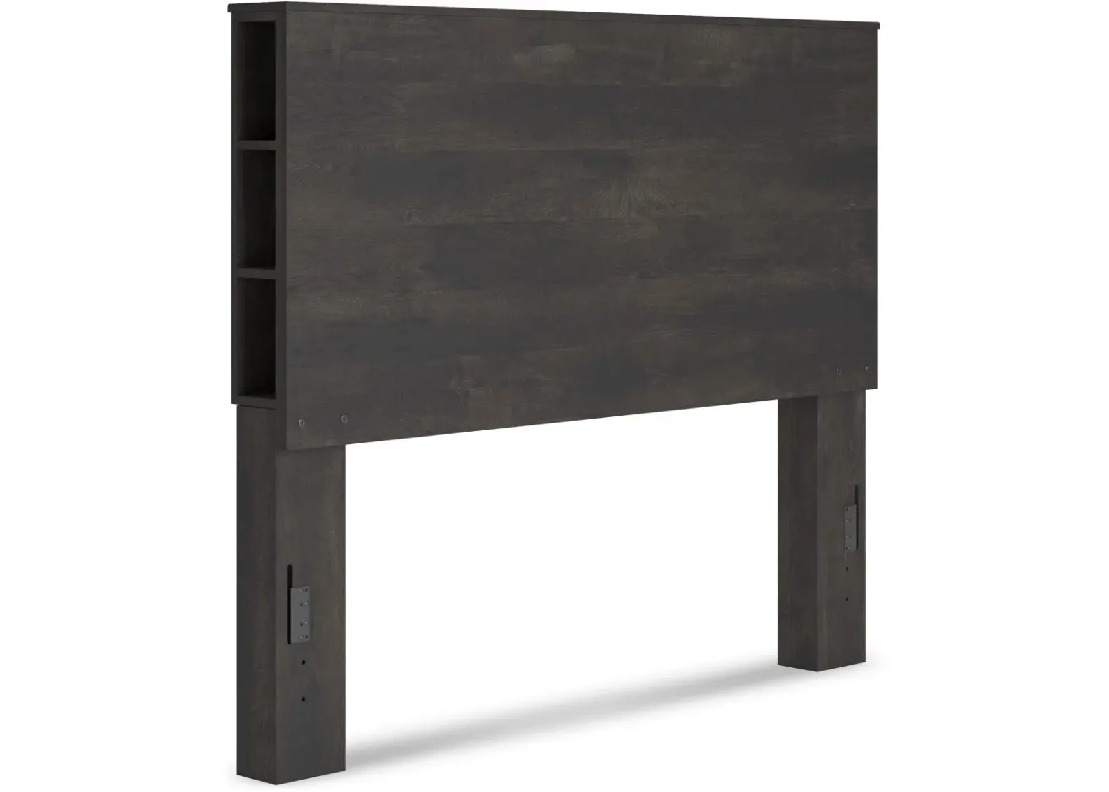 Signature Design by Ashley® Toretto Rustic Charcoal Queen Bookcase Headboard