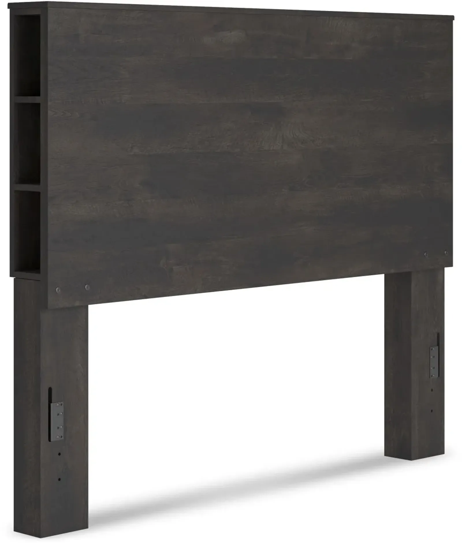 Signature Design by Ashley® Toretto Rustic Charcoal King Bookcase Headboard