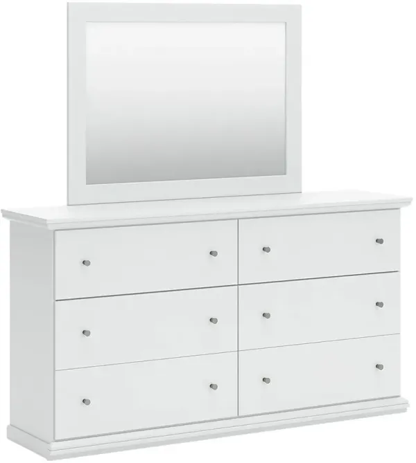 Signature Design by Ashley® Bostwick Shoals White Dresser and Mirror