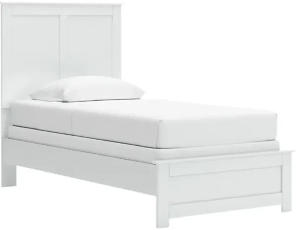 Signature Design by Ashley® Bostwick Shoals White 43" Twin Panel Bed