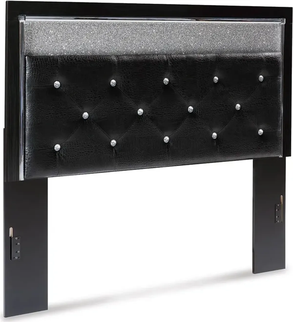 Signature Design by Ashley® Kaydell Black Queen Upholstered Panel Headboard