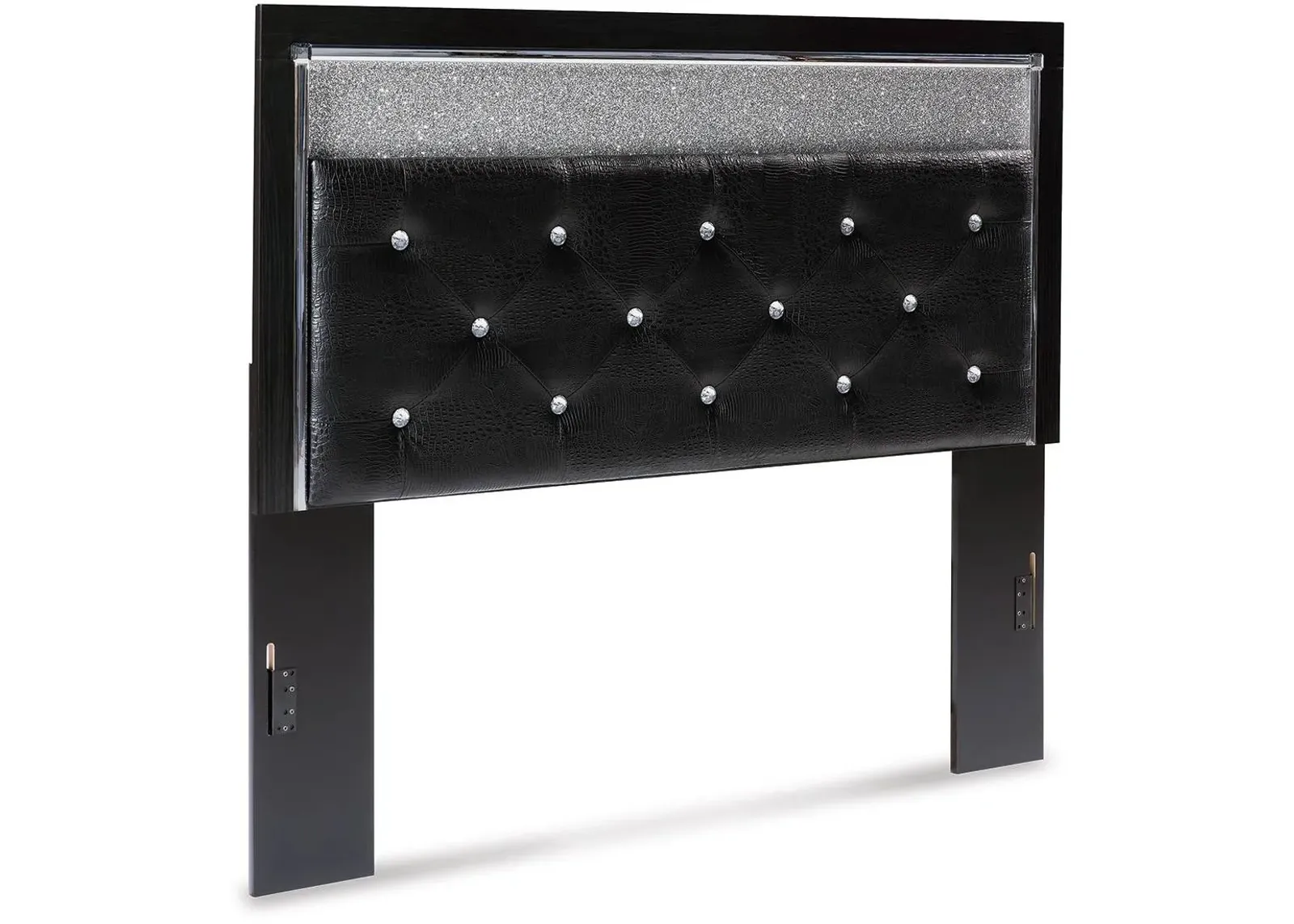 Signature Design by Ashley® Kaydell Black Queen Upholstered Panel Headboard