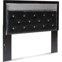 Signature Design by Ashley® Kaydell Black King/California King Upholstered Panel Headboard with LED Lights