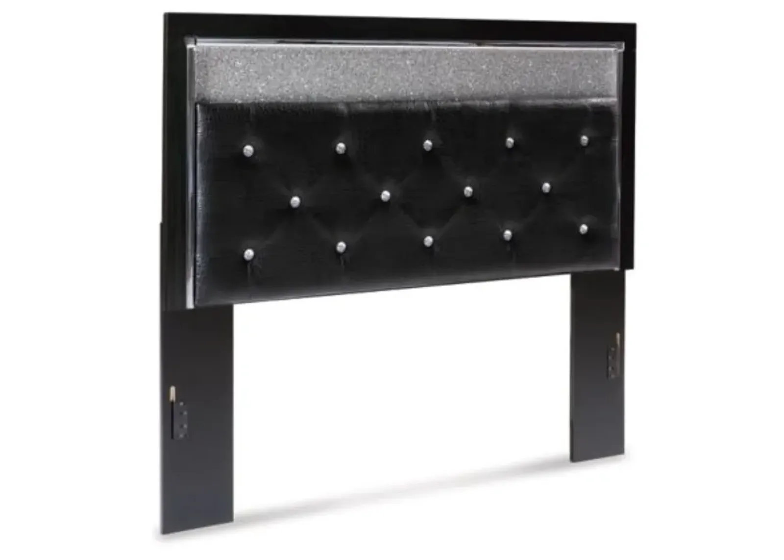 Signature Design by Ashley® Kaydell Black King/California King Upholstered Panel Headboard with LED Lights