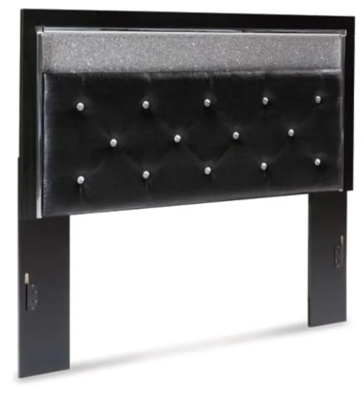 Signature Design by Ashley® Kaydell Black King/California King Upholstered Panel Headboard with LED Lights