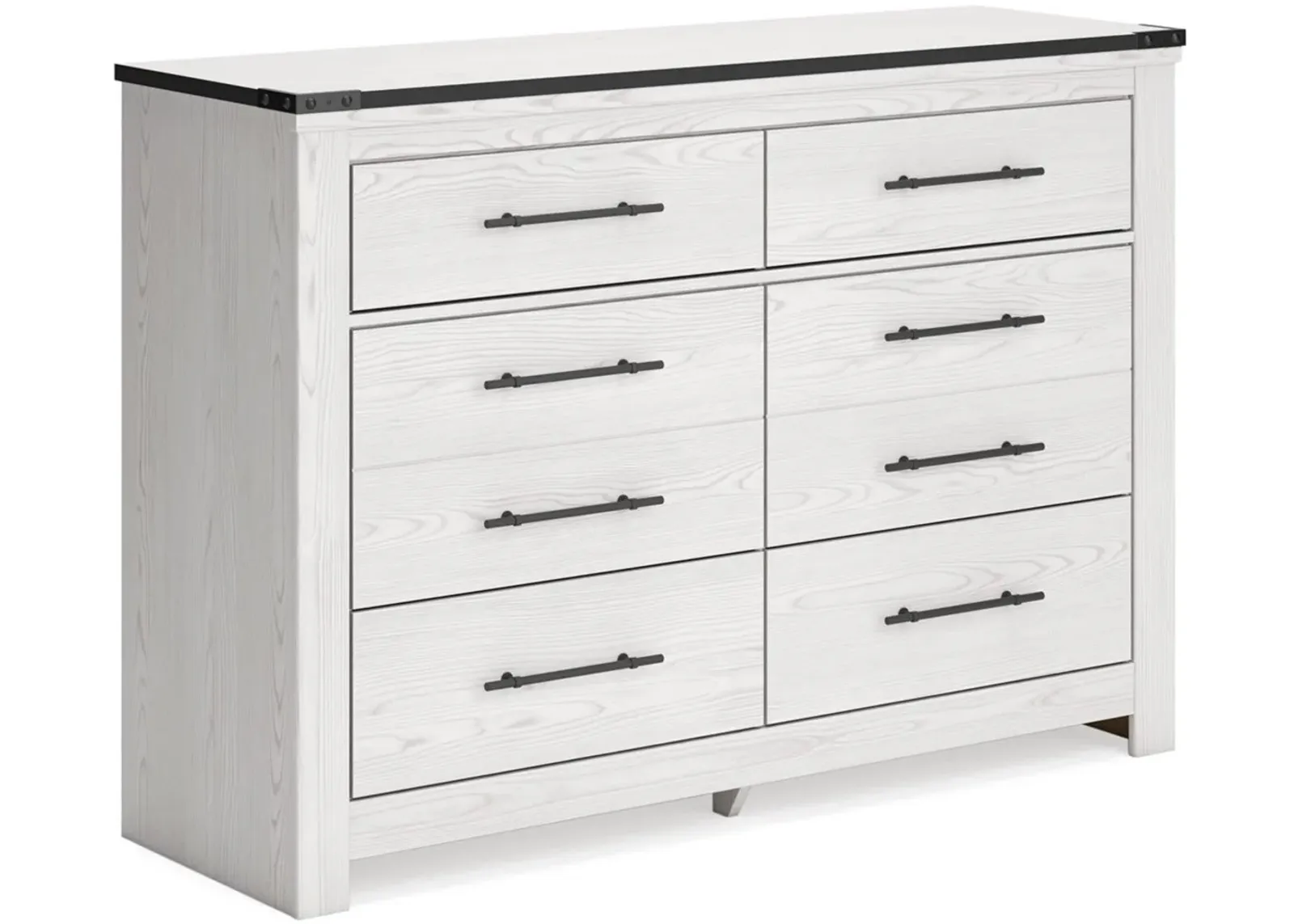 Signature Design by Ashley® Schoenberg White Rustic Dresser