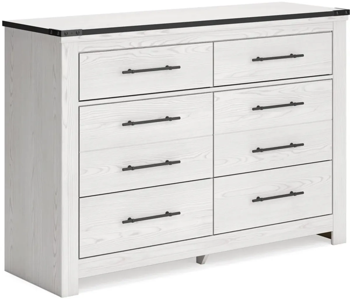 Signature Design by Ashley® Schoenberg White Rustic Dresser