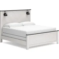 Signature Design by Ashley® Schoenberg White King Panel Bed