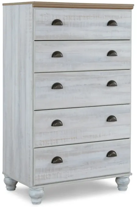 Signature Design by Ashley® Haven Bay Two-Tone Chest of Drawers