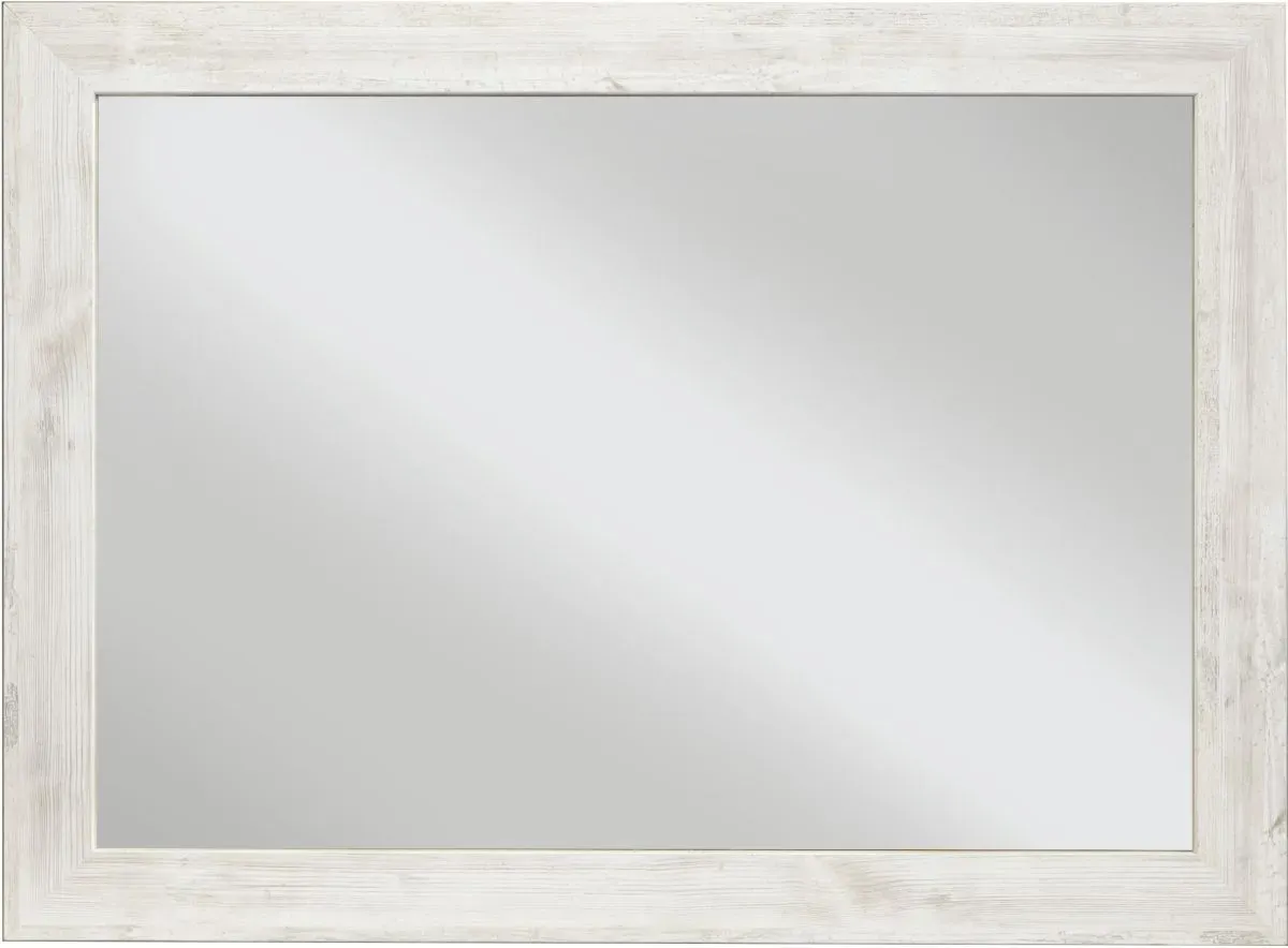 Signature Design by Ashley® Paxberry Whitewash Bedroom Mirror