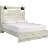 Signature Design by Ashley Cambeck Whitewash Queen Panel Bed