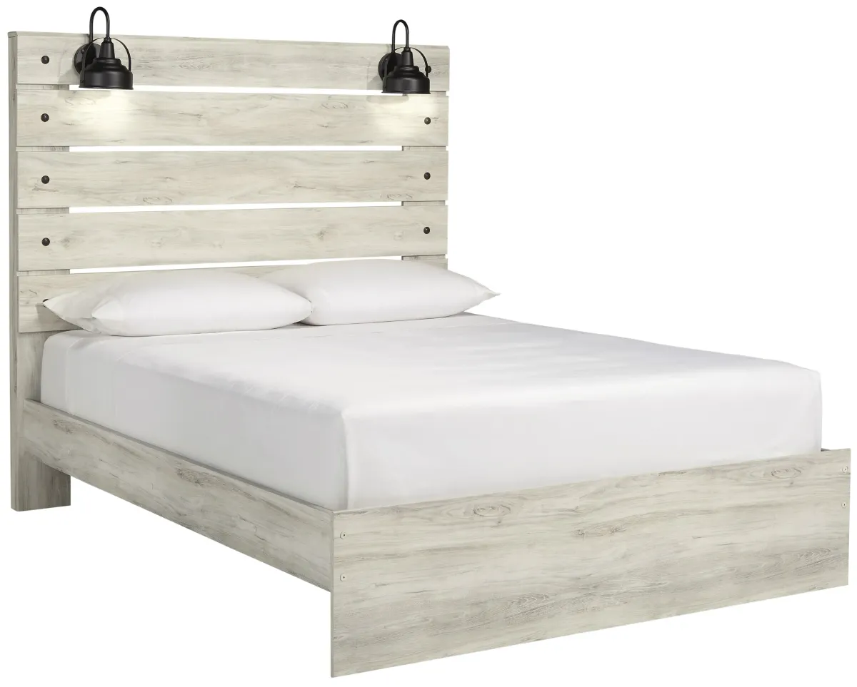 Signature Design by Ashley® Cambeck Whitewash King Panel Bed P53591118