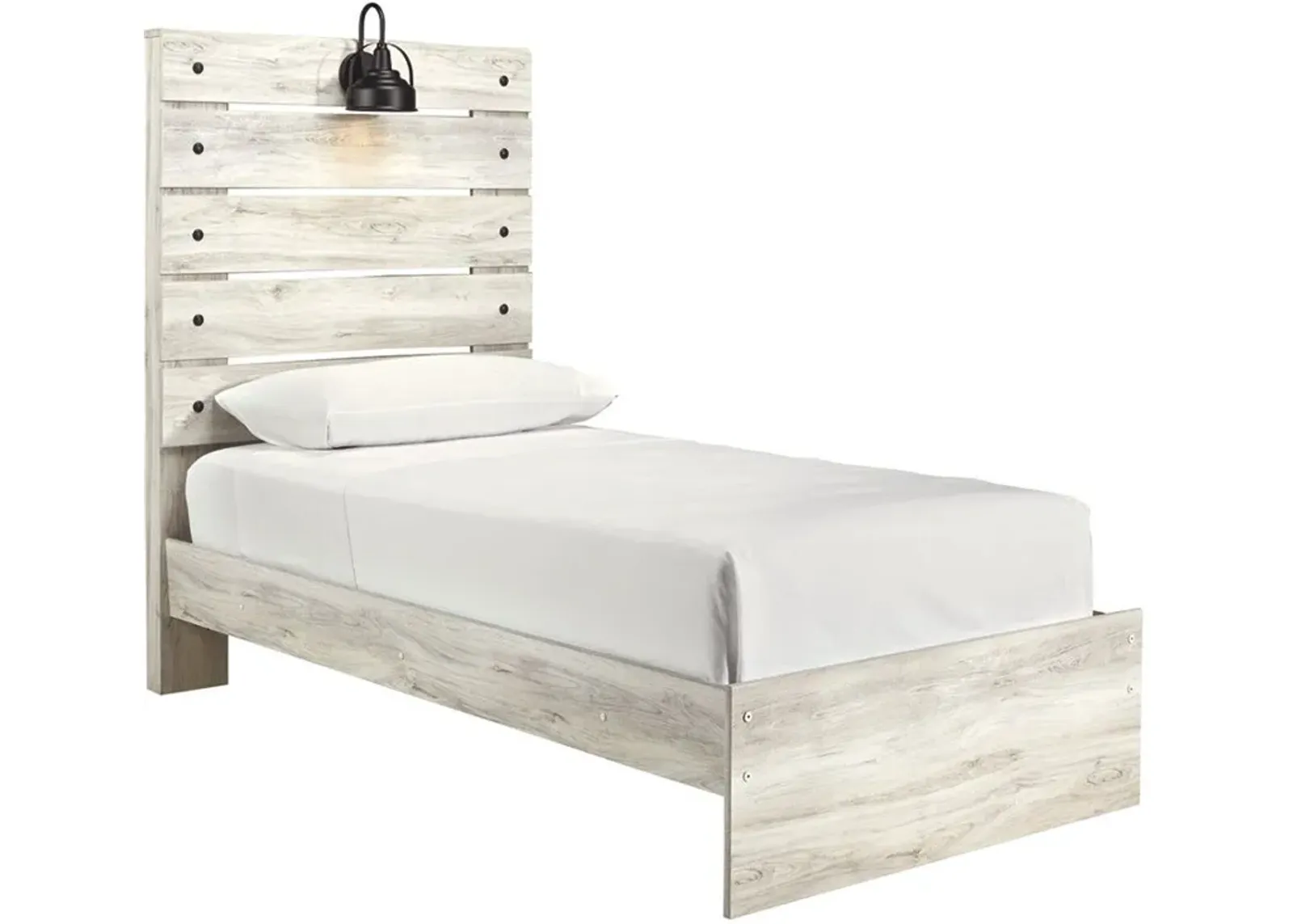 Signature Design by Ashley® Cambeck Whitewash Twin Panel Bed