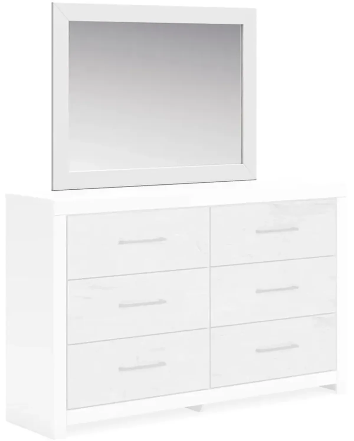 Signature Design by Ashley® Charbitt White Bedroom Mirror