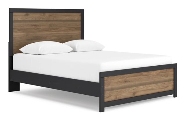 Signature Design by Ashley® Vertani Black Queen Panel Bed