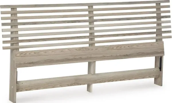 Signature Design by Ashley® Hasbrick Tan Queen Headboard