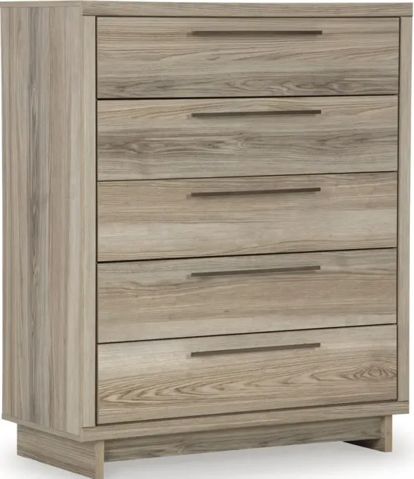 Signature Design by Ashley® Hasbrick Tan Wide Chest of Drawers