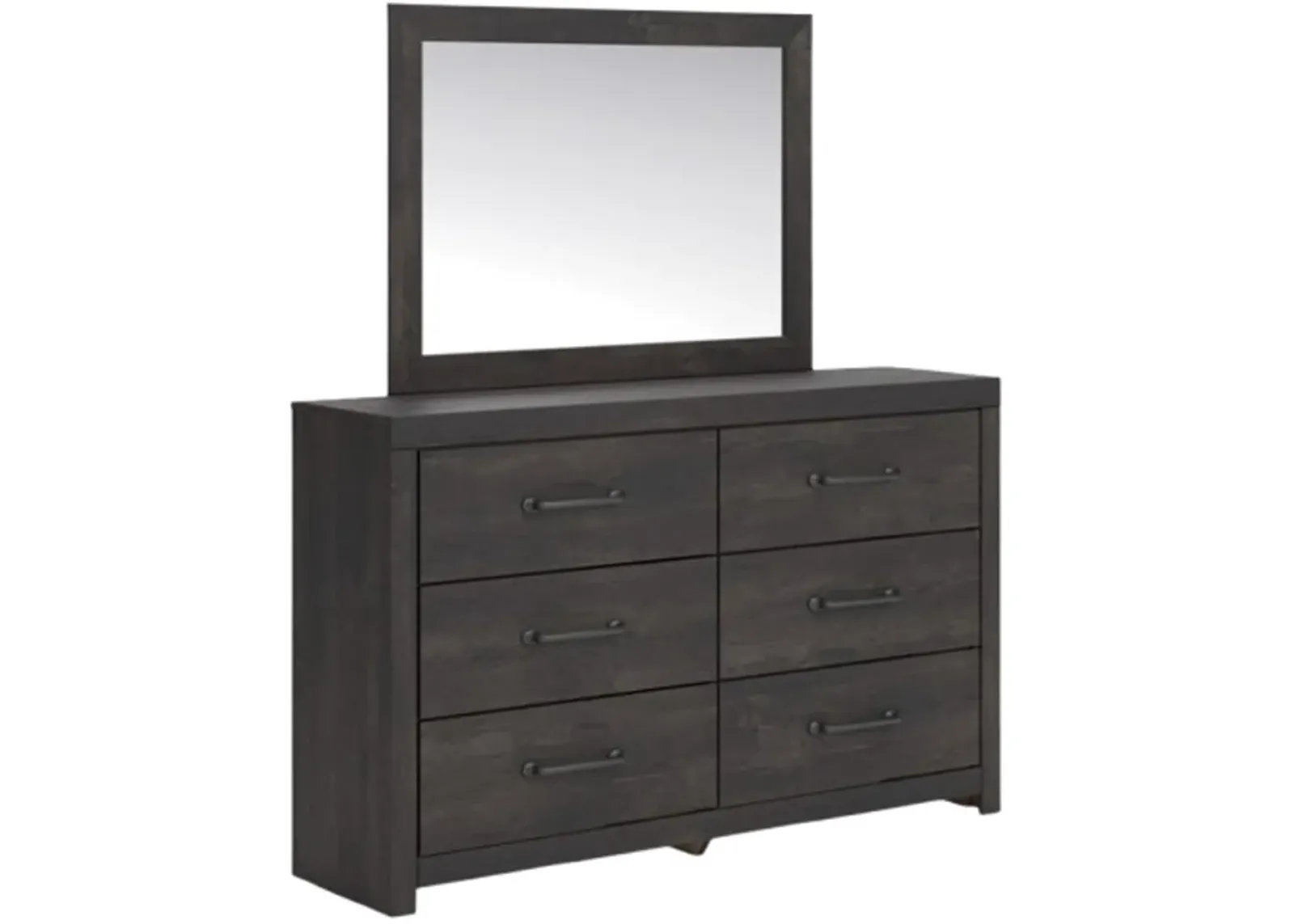 Signature Design by Ashley® Hollivern Dark Gray Dresser and Mirror